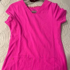 Heart soul scrub top